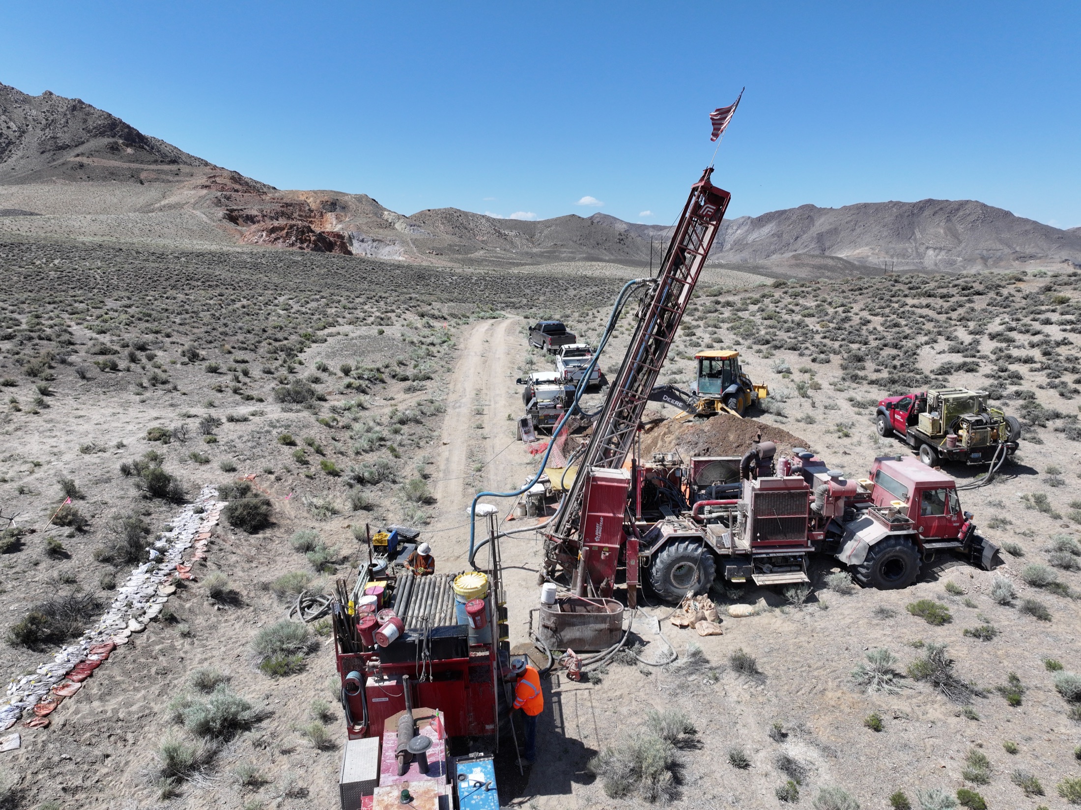 Exploration drilling at West Santa Fe